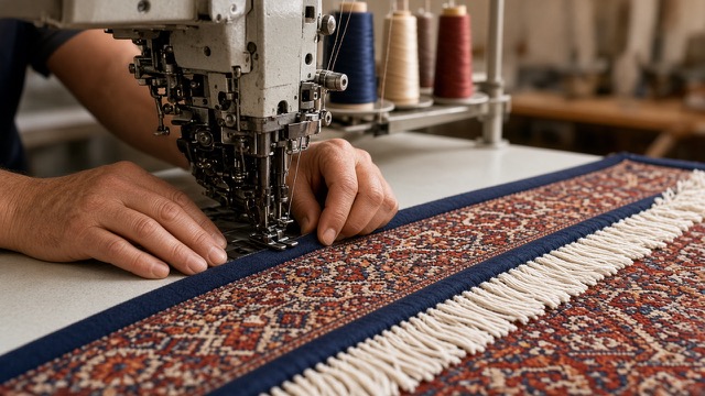 Malatya halı overlok & saçak yenileme hizmeti – Kumsal Halı Yıkama